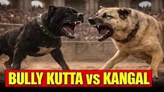 THE NIGHTMARE: Bully Kutta vs Giant Kangal | Who Is Stronger? 😱🐕