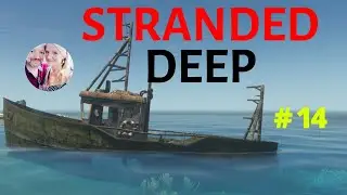 Stranded DEEP - Lets Play - Part 14 - HUGE STEAKS & ROCK MINING