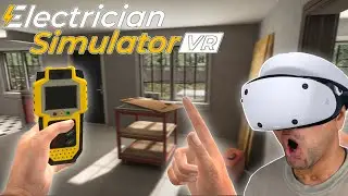 Electrician Simulator VR PSVR2 Gameplay ⚡ | Real Work in VR!