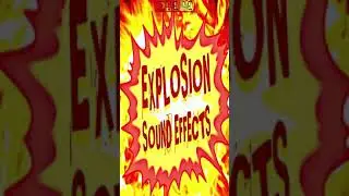 Explosion Sound Effects | Bomb Explosions Blast Sounds | Explode With Rumble Noise #shorts