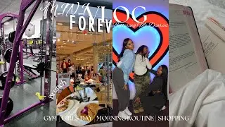 Mini vlog  ᥫ᭡. bettering me diaries ep.4 || morning routine, gym, girls day & moree..