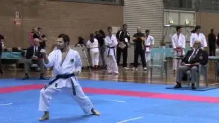 WKF Karate: 2012 Australia Open: Male Kata Heats: Sepai & kankudai