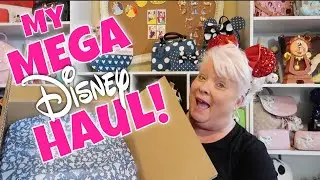 My MEGA! Disney HAUL! UNBOXING! Dooney & Bourke, LOUNGEFLY, Jim Shore! MUST SEE!