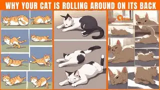 Why Your Cat Is Rolling Around on Its Back | Cat Rolling Behavior Explained | Animal Vised