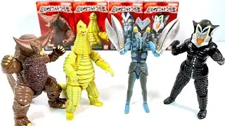 超動αウルトラ怪獣 全４種 開封 TyoDo α Ultra Monster ゴモラ レッドキング バルタン星人 メフィラス星人 Ultraman Figure 食玩 candy toys