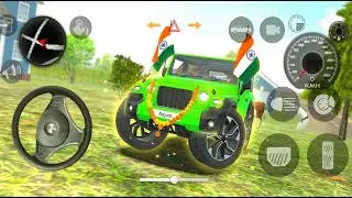 Modified Mahindra Thar 😈 | Indian Thar Gadi Wala Game | Car Game Android Gameplay 2025