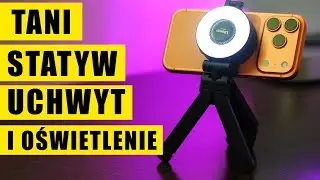 Uchwyt, statyw i oświetlenie MagSafe do iPhone i nie tylko. Dla Youtuber&oacute;w, Tiktoker&oacute;w i