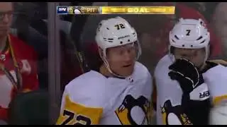 Patric Hornqvist 2nd Goal Against Calgary 10/25/18 (Assisted by Riley Sheahan & Brian Dumoulin)