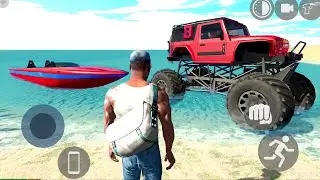 Indian Monster Truck Boat and Horse in Open City Simulator 2025 - Android Gameplay