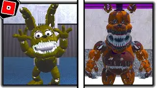 How to get NIGHTMARE FREDBEAR and PLUSHTRAP MORPHS in FREDBEAR'S MEGA ROLEPLAY - Roblox