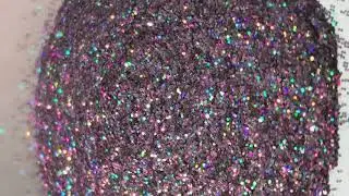 Polyflake Glitter Hologram Black Diamonds