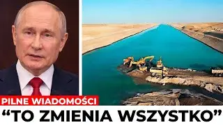 Rosyjski olbrzymi kanał, który może osuszyć całe morze i wywołać katastrofę