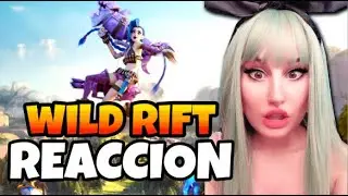 REACCIÓN LA LA NUEVA CINEMÁTICA DE WILD RIFT 😱 LOL PARA MOVIL 😍