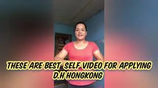 SELECTED BEST SELF VIDEO SAMPLES APPLYING D.H FOR HONGKONG , WATCH AND SHARES