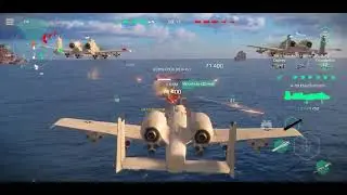Modern Warships | A-10 Thunderbolt Gameplay