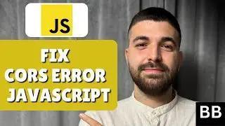 How To Fix Cors Error In Javascript (Solve Cors)