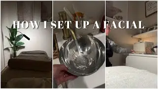 My FULL Facial Set Up | Products I Use, Consultation Forms & Daily Vlog