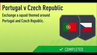 FIFA 22- Ultimate Team: Marquee Matchups SBC 6/6 (Portugal v Czech Republic) Reward #768 (PS5)