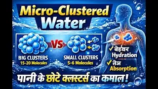 Benefits of Micro-Clustered Water | Why Smaller Water Molecules Matter