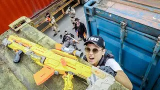 3T Nerf War : Captain SEAL X Warriors Nerf Guns Fight Dr Ken Crazy Raid The Enemy Universe