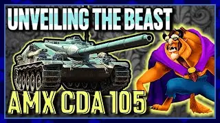 Unveiling the Beast: Dominating with AMX CDA 105 Gameplay | World of Tanks