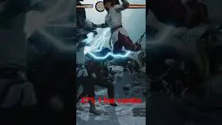 47% damage with 1 bar off of raiden's high overhead string #mk1 #mortalkombat