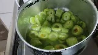 como preparar quiabo de metro