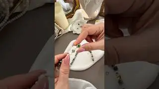 Создаем красоту 🥰 #украшенияскамнями #necklace #чокер #jewelry