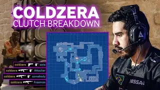 FaZe coldzera Reacts To His DEAGLE 1v4 CLUTCH!