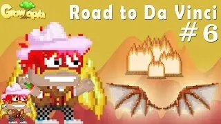 Growtopia | Road to Da vinci Wings #6 | Harvesting Rocket Thruster Trees