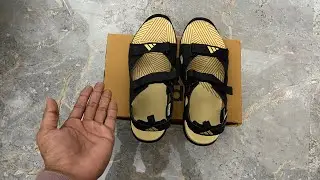 Adidas Sandals from Flipkart 🔥🙈  neat and unique look #adidas #shorts #flipkart