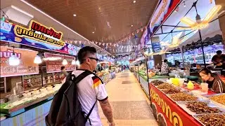 Visiting big C and Lao Itecc stores in Vientiane, Laos 