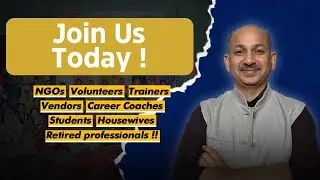 How to join NGO as an Intern Volunteer Retired professional Trainer Career Coach Vendor registration