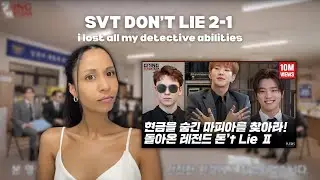 [GOING SEVENTEEN] EP.40 Don't Lie II #1 REACTION ★ i lost all my detective abilities