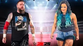 WWE 2K25 - Lyra Valkyria vs Kevin Owens | Iron Man Match Match at SmackDown
