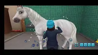 Bath and tack ride my horse solarhype! | sso vlog