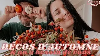 VLOG 67- ON A BESOIN DE VOUS & NOS D&Eacute;COS D'AUTOMNE - 17-09-2021