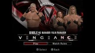 WWE - Kane vs. Edge (w/ Lita) (ALL COM) - Vengeance 2005