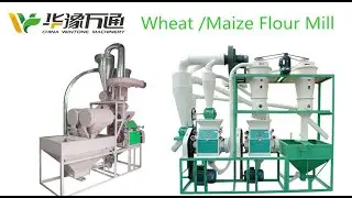 Molino de maiz y trigo electrico. NF Duplex Maize Milling Machine, Posho Mill in Kenya.