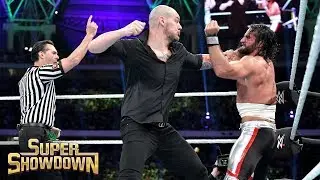 SETH ROLLINS VS BARON CORBIN SUPER SHOWDOWN HIGHLIGHTS!!!