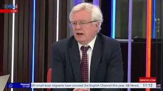 David Davis MP speaks on GB News to call for the Government to protect veterans of the Troubles