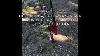Fishing rod holder tip and tell by DDS