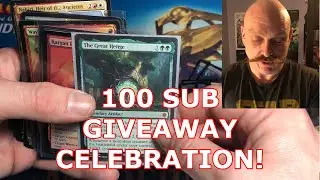 100 SUB Celebration! Magic the Gathering Giveaway! Thank you MTG fans!