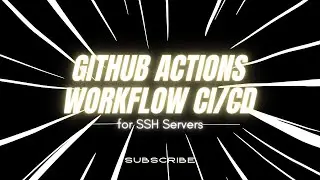 GitHub Actions Workflow CI/CD for Personal Site hosted on SSH Servers