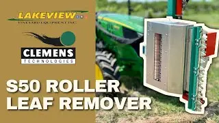 Clemens Roller-Style Vineyard Leaf Remover