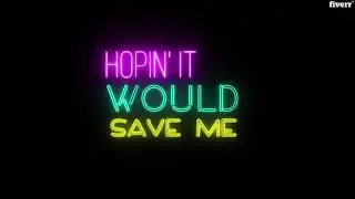 Create premium lyrics video - Best Lyric & Music Videos service