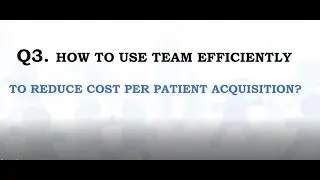 Episode 4: How to Reduce Cost per Patient Acquisition?