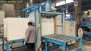 4 side EPS packaging machines Pre Shipment Continuous Packing Test &ndash; 9 Pack Trial Run Video