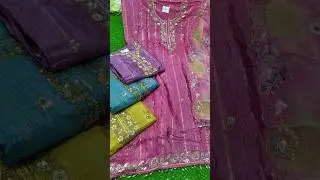designer party wear dress material 2025 festive collection#trending#fashion 🌸🔥#onlineshopping💕