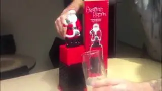 Santa Peeing? The Stupid.com Santa Peeing Drink Dispenser!